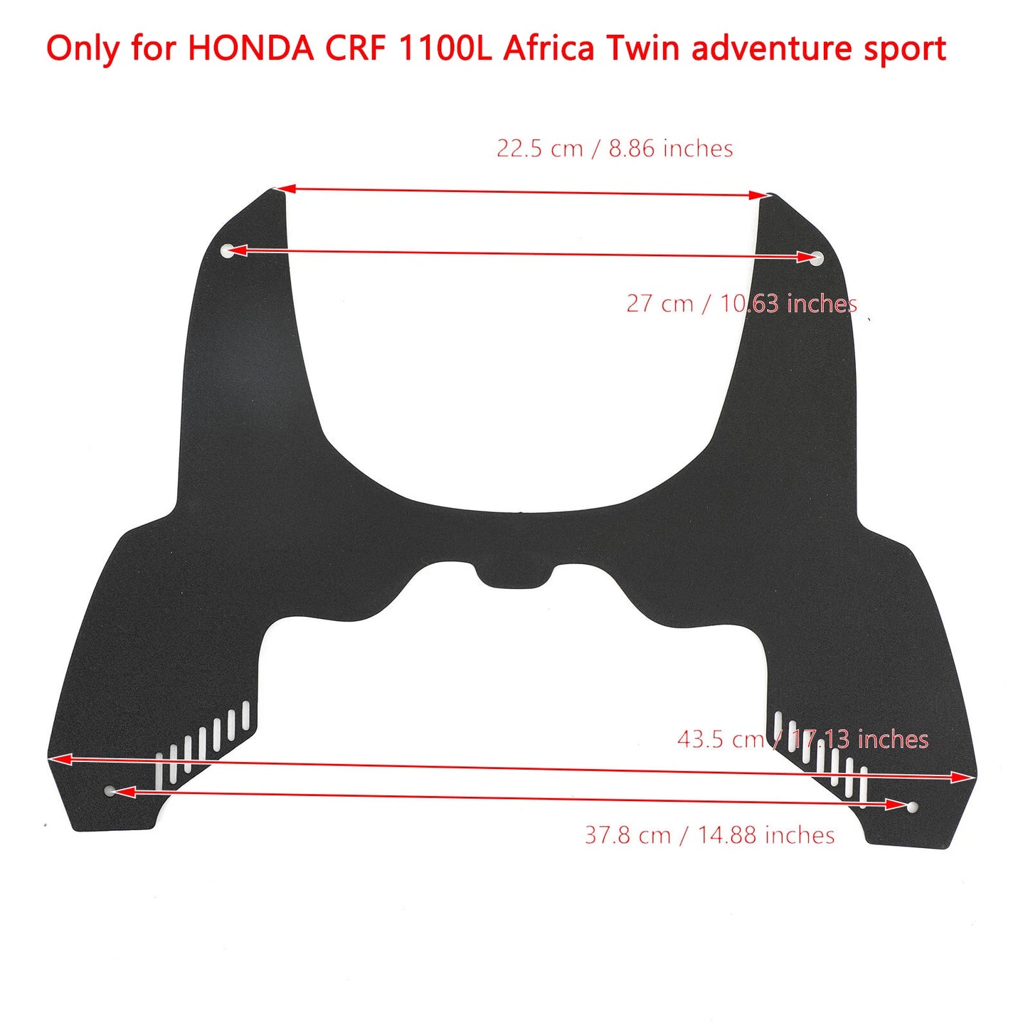 Gas Tank Cover Deflector for Honda CRF1100L Africa Twin (2020-2023)