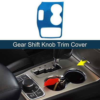 ABS Gear Shift Knob Cover Decal for Jeep Grand Cherokee (2014-2015)