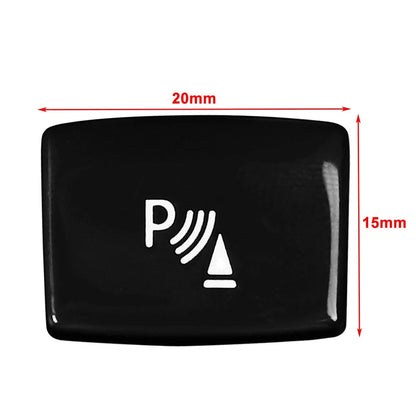 Black Electric Eye Button Trim for BMW 1 2 3 4 Series (2012-2020)