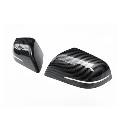 Carbon Fiber Look Rear Side Mirror Covers for Tesla Model 3 (2017-2023)