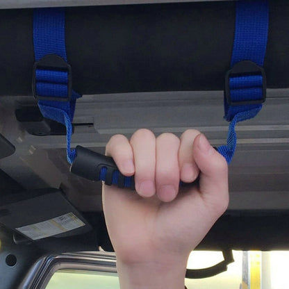 2 x Roller Gripper Roof Handles for Jeep Wrangler CJ YJ TJ JK JL (1955-2021)