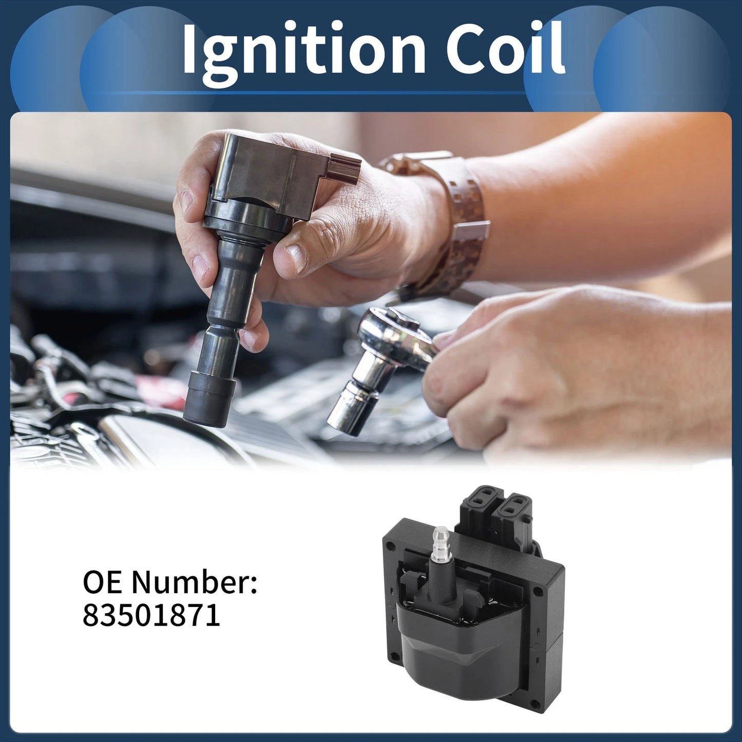 Ignition Coil Pack for Jeep Cherokee (1973-1986)