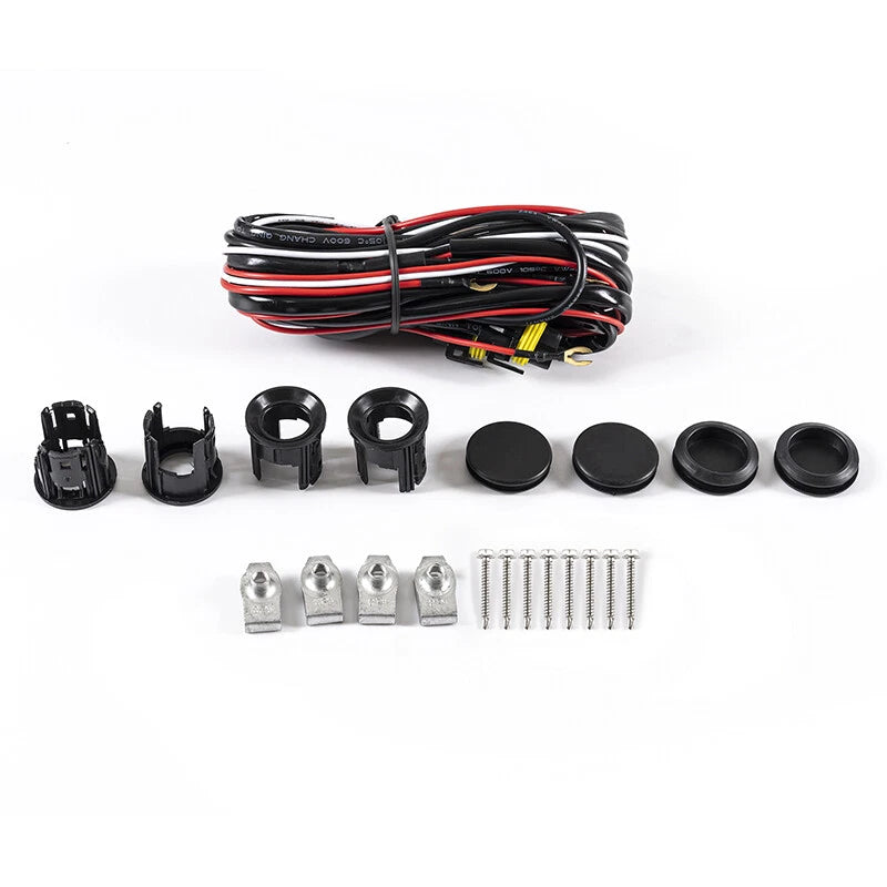 LED Front Bumper Fog Lights for Dodge Ram 2500 3500 (2019-2021)
