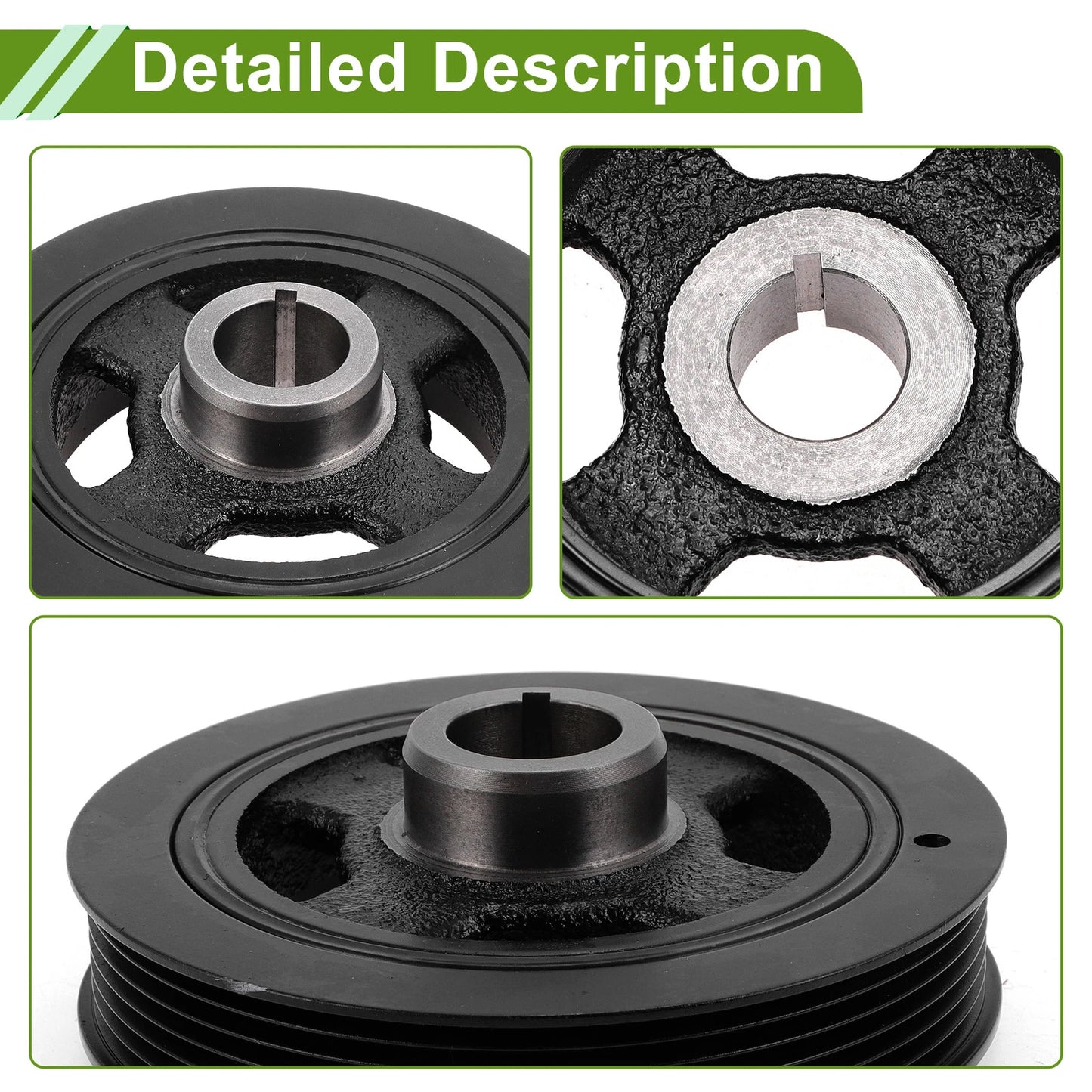 Harmonic Balancer Crankshaft Pulley for Toyota Matrix