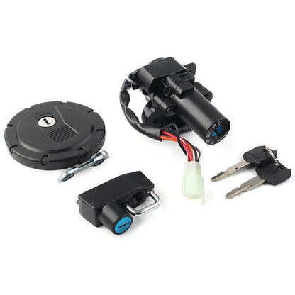 Ignition Switch Fuel Gas Cap Seat Lock Key for Kawasaki KLX250/250S/SF (2006-2023)