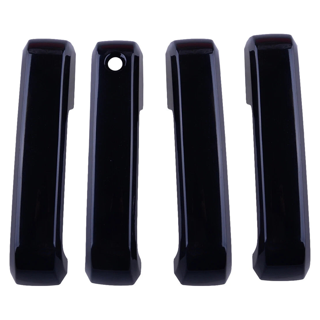 4 Pcs Glossy Black Exterior Door Handle Covers for Ford F150 (2015-2020)