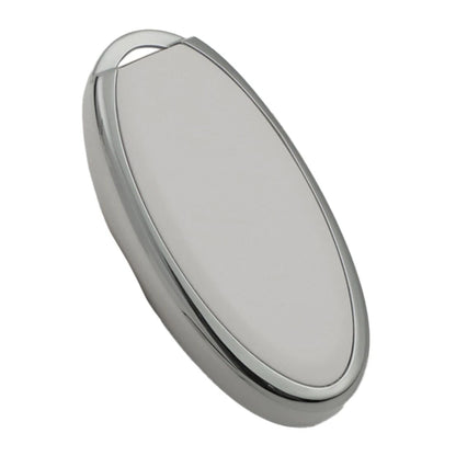 White TPU Key Cover Case for Nissan Qashqai Leaf (2013-2023)