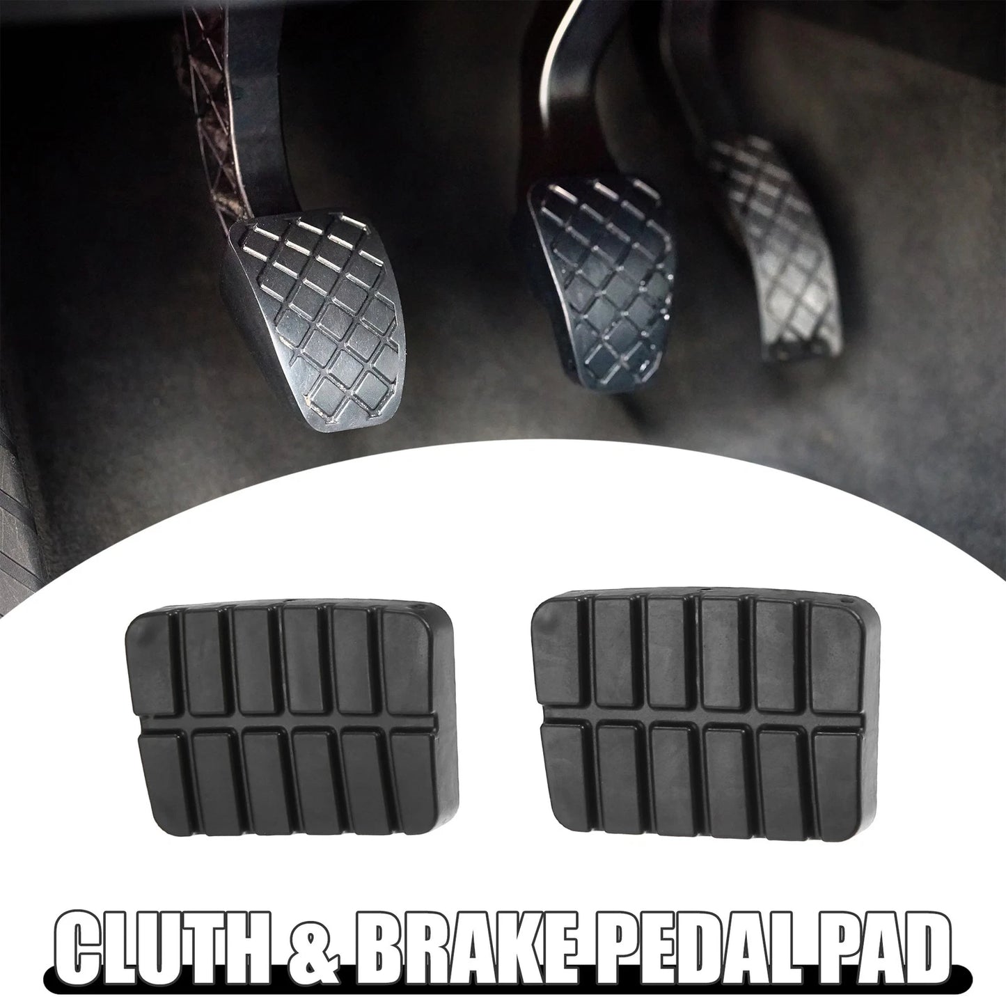 Anti-Slip Clutch Brake Pedal Covers for Nissan Sentra (1986-1994)