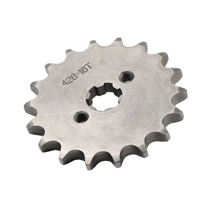 17mm 18T Front Sprocket for 110CC 125CC ATV Pit Dirt Quad Bike