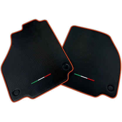 Carbon Fiber Floor Mats for Ferrari 488 Spider | Various Trim Colors