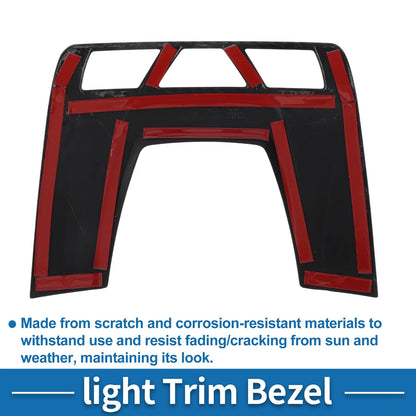 Front Row Headlight Trim Bezel for Toyota Supra GR 2020-2022 Carbon Fiber