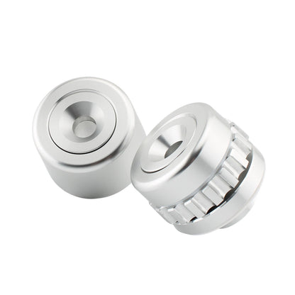Silver Handlebar Grips for BMW R1200GS LC (2013-2016)