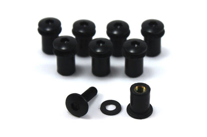8X Aluminium Pare-Brise Boulons Triumph Sprint ST Daytona 675 (2007–2011)