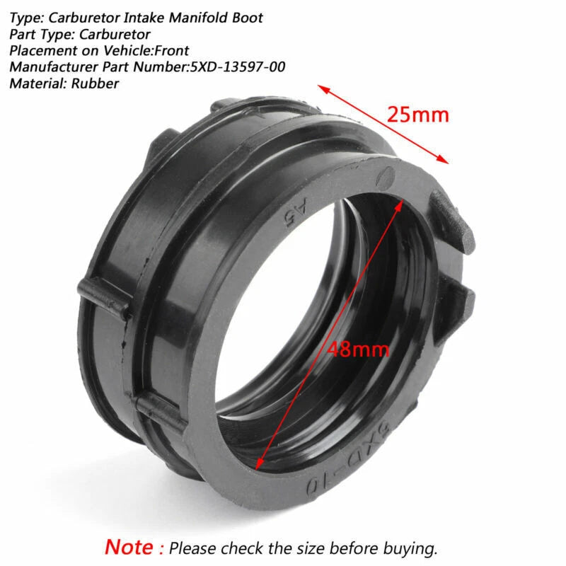 Intake Manifold Link Rubber for Yamaha YZ450F, WR450F (2004-2006)