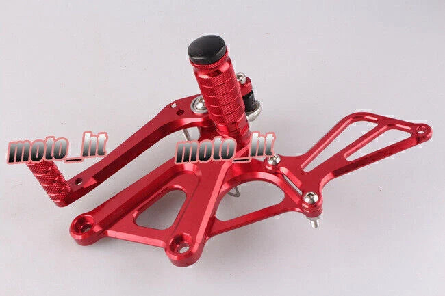 CNC Adjustable Rear Sets Kit Foot Pegs for Honda CBR250R (2010-2013)