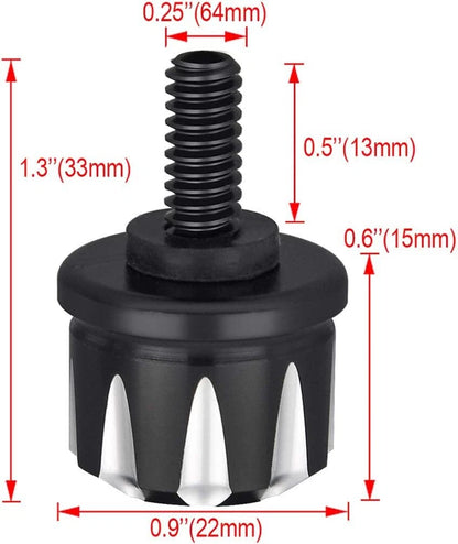 Aluminum Seat Bolt Tab Screw Mount for Harley Davidson Road Softail