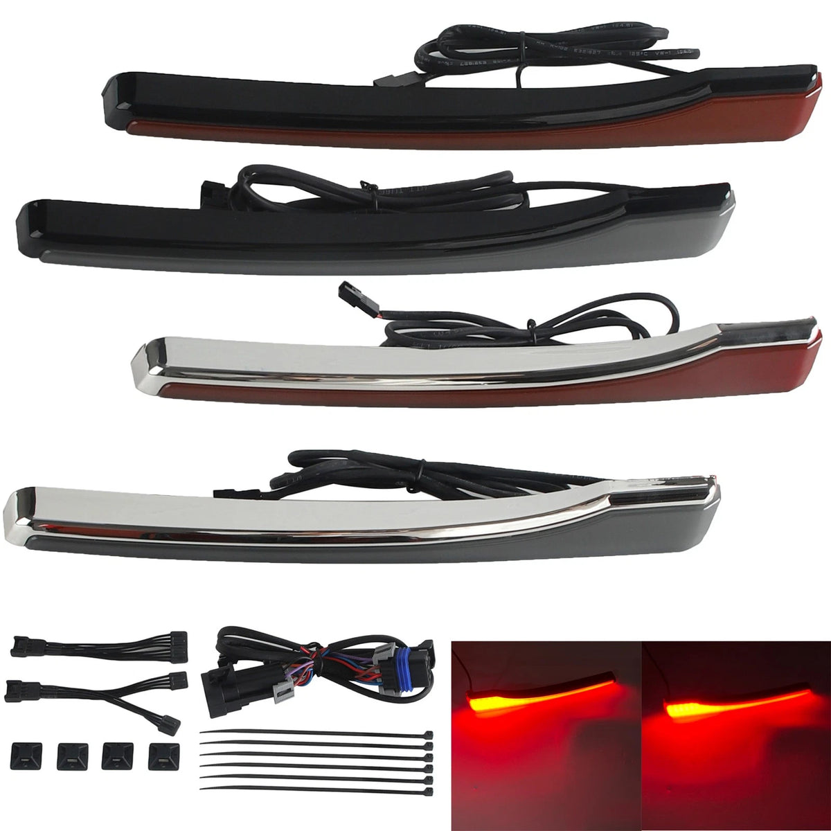 LED Side Lights for Indian Challenger Elite, Pursuit Limited (2022-2025)