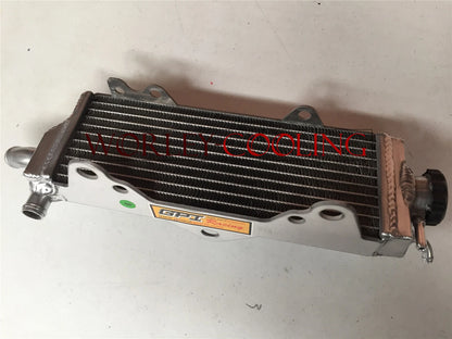 Aluminum Radiator & RED Hose for Honda CR500 CR500R (1989)