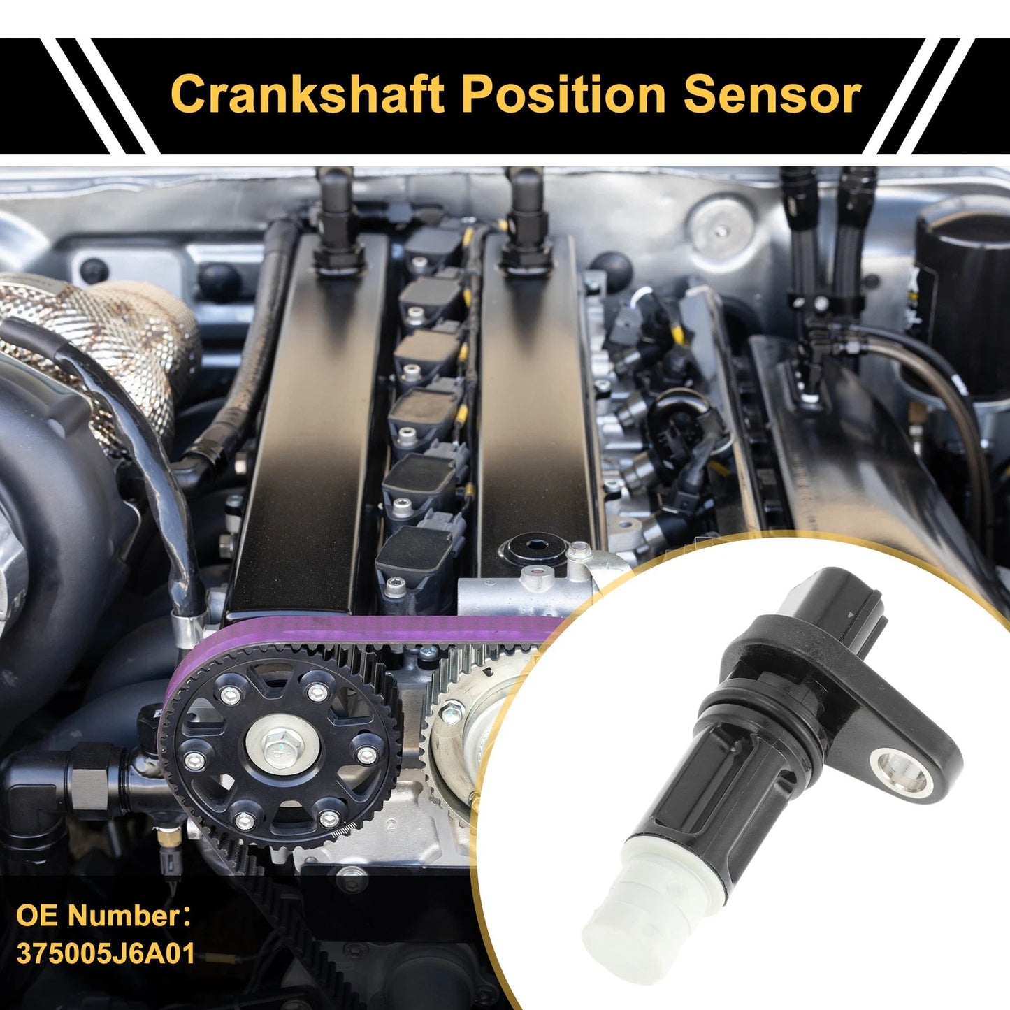 Crankshaft Position Sensor for Honda Accord IX Saloon 3.5 (2012-2015)