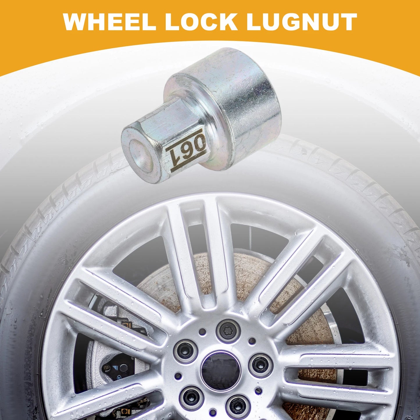 Wheel Lock Lug Nut Antitheft Key for BMW MINI COOPER (2002-2023)