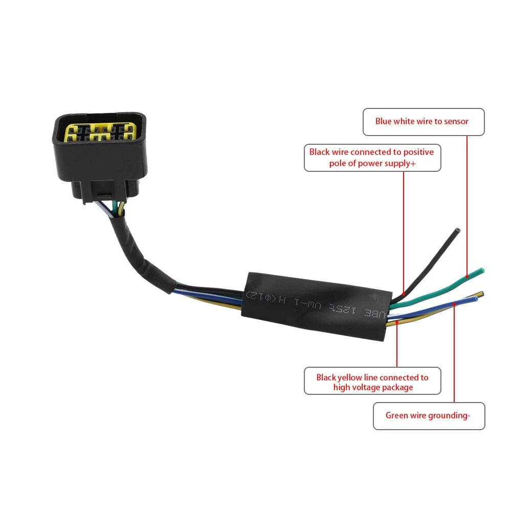 8 Pin Ignition Connector Plug for ZONGSHEN NC250 NC450 Engine Parts