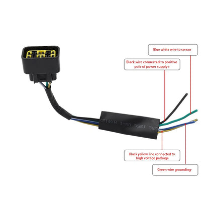 8 Pin Ignition Connector Plug for ZONGSHEN NC250 NC450 Engine Parts