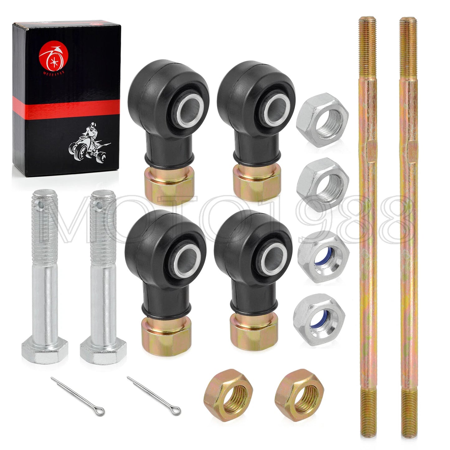 Left Right Tie Rods 31.2cm for Polaris Sportsman 400/450/500/570/600/700/800