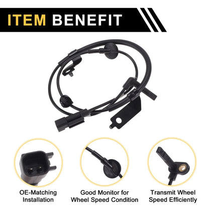 ABS Wheel Speed Sensor for Mitsubishi Outlander (2010-2015) 1Pc Left Front
