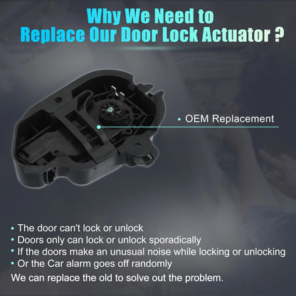 Rear Liftgate Door Lock Actuator Motor for Mercedes-Benz E350 (2010-2016)
