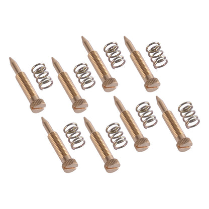 8pcs Idle Air Mixture Screws with Springs for Ford 2100 2150 4300 4350