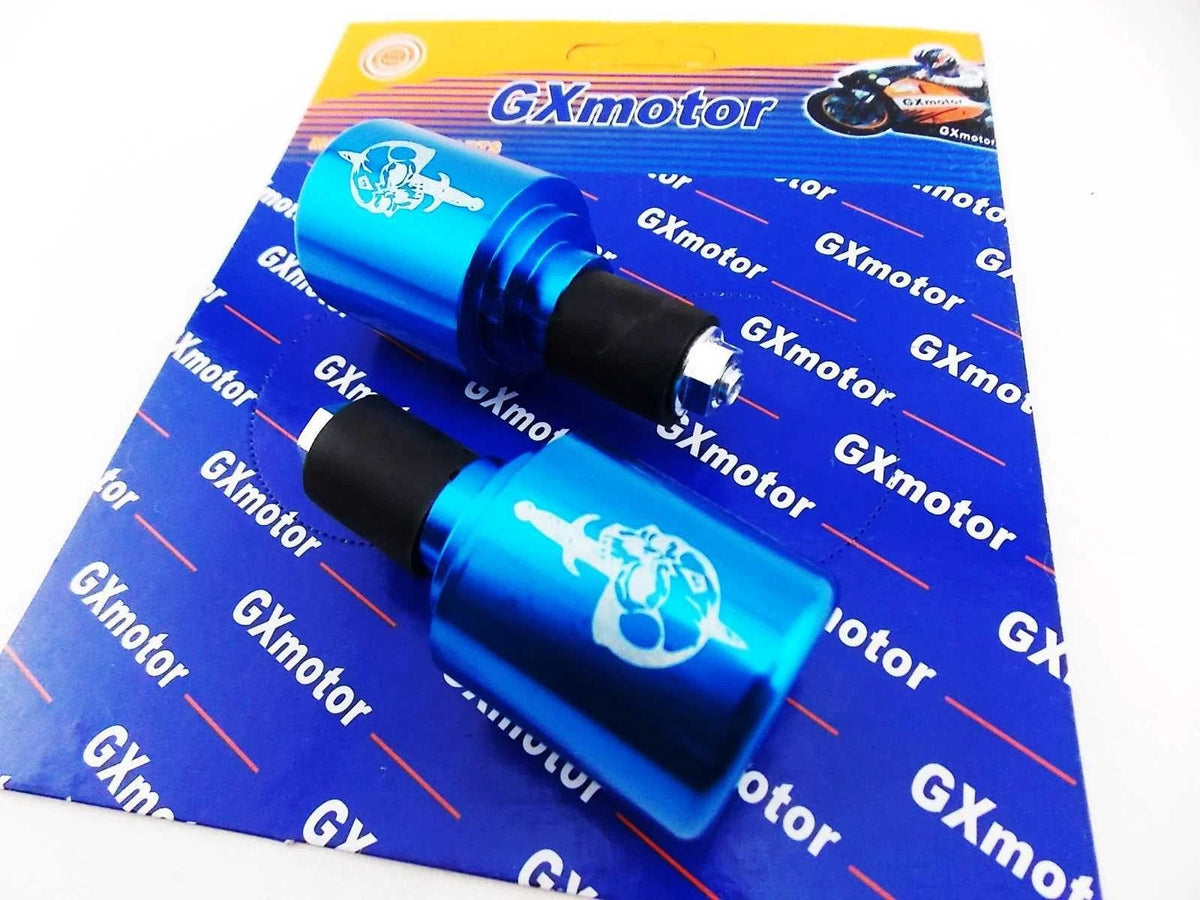 CNC Billet Alloy Bar End Handlebar Ends Weight Slider Set for GXMOTOR 22mm 7/8"