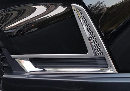 Front Fog Light Lid Lamp Cover Trim for 2023 Honda CR-V 2 x ABS Chrome
