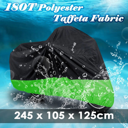 XL 180T / Black+Green Cover for Ducati Monster 620/696/796/900/1000 S2R