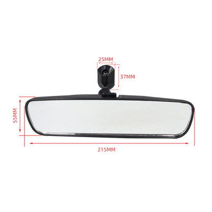 8" Black Rearview Mirror for Car SUV Universal Day Night Replacement