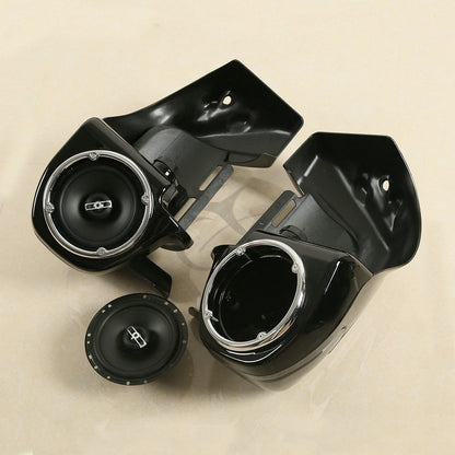 6.5" Lower Vented Fairings Speakers for Harley Touring Street Glide (1983-2013)