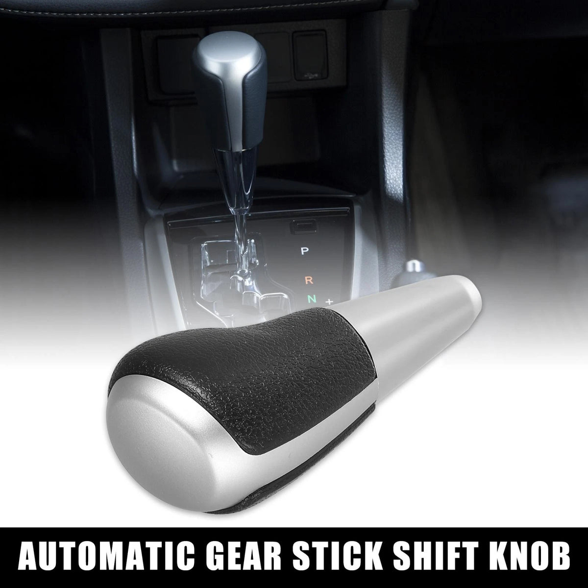 Auto Gear Stick Shift Knob for Toyota 4Runner Black Faux Leather (2003-2023)