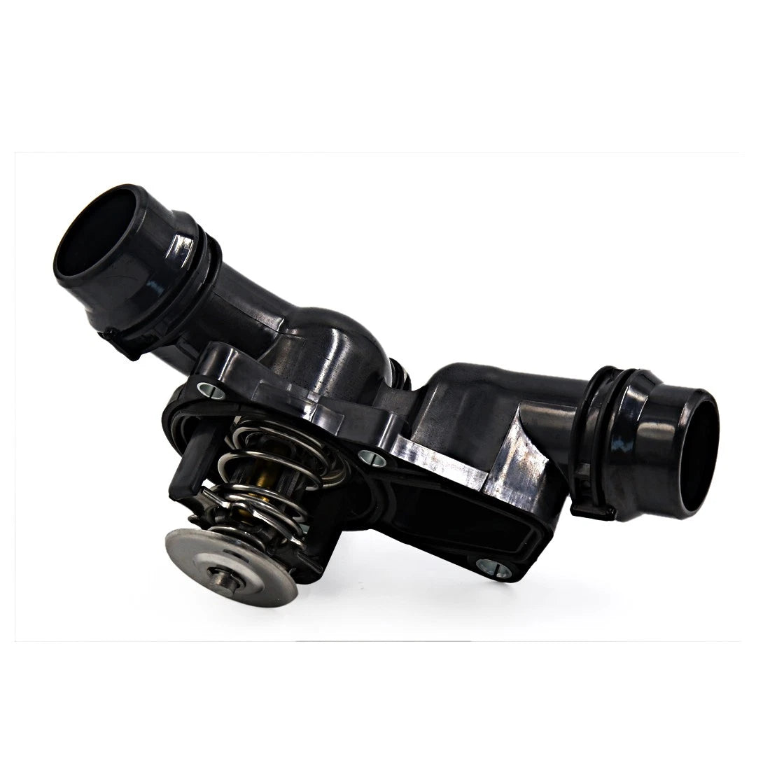 New Black Thermostat Housing Assembly with Sensor for BMW E39 530 E46 (1997-2003)