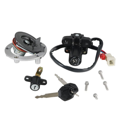Ignition Key Switch & Fuel Tank Cap Set for Yamaha FZ1 FZ1S FZ1N FZ1000 (2006-2015)