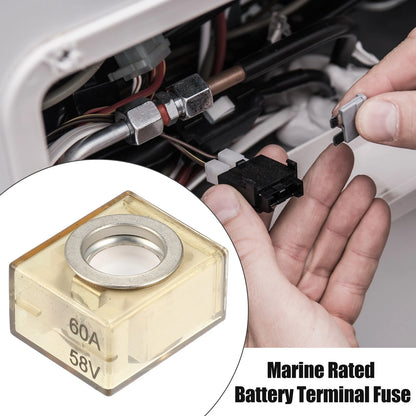 Fuse Terminal / 60A / Waterproof Marine Battery for Make Model