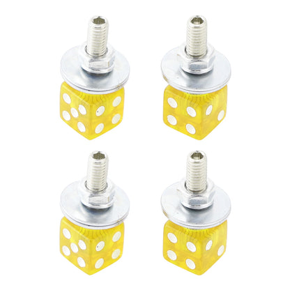 4 x License Plate Bolts for Chopper Motorcycle
