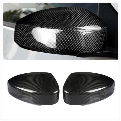Carbon Fiber Rear Side Mirror Covers for Nissan 350Z Z33 (2003-2009)