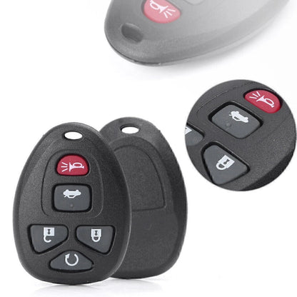 5-Button Key Fob Shell Cover for Buick Lucerne (2006-2012)