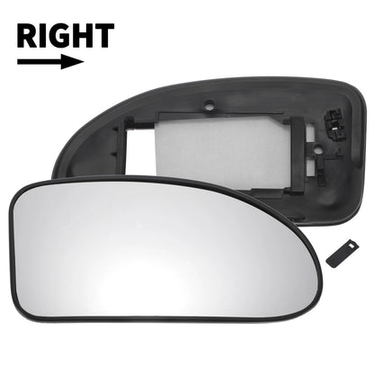 Right Side White Mirror Glass for Ford Focus (1998-2004)