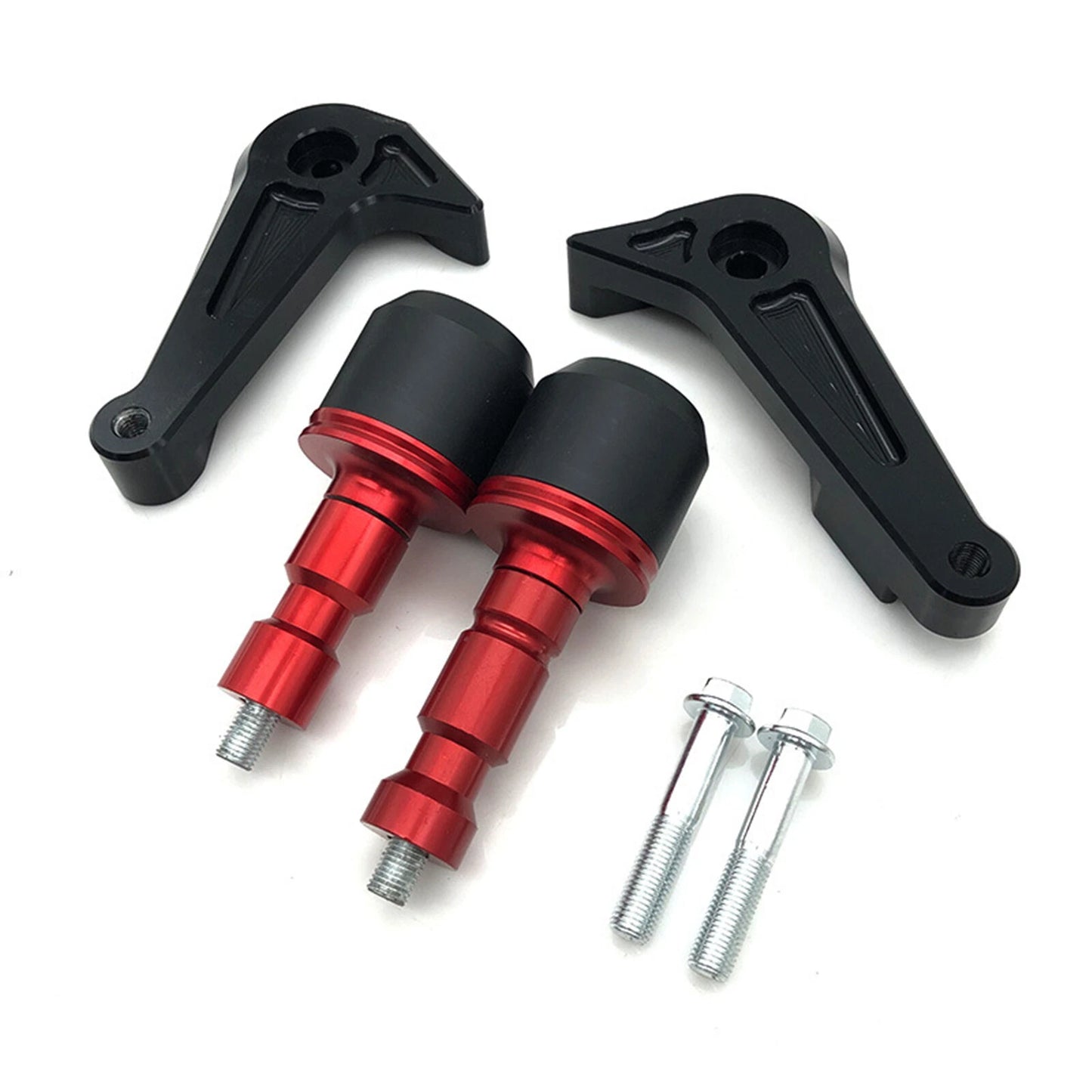 Red Frame Anti-Crash Pads for Yamaha YZF R6 (2017-2023)