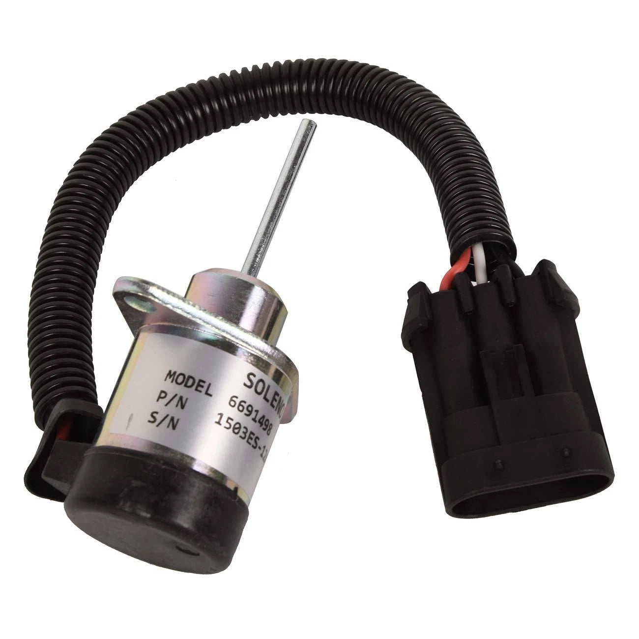 Fuel Solenoid for Bobcat S150 S160 S175 S185 S205 S450 S510 S530