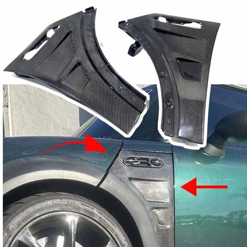 Real Carbon Fiber Side Fender Panel for Mini Cooper R50 R52 R53 2002-2008