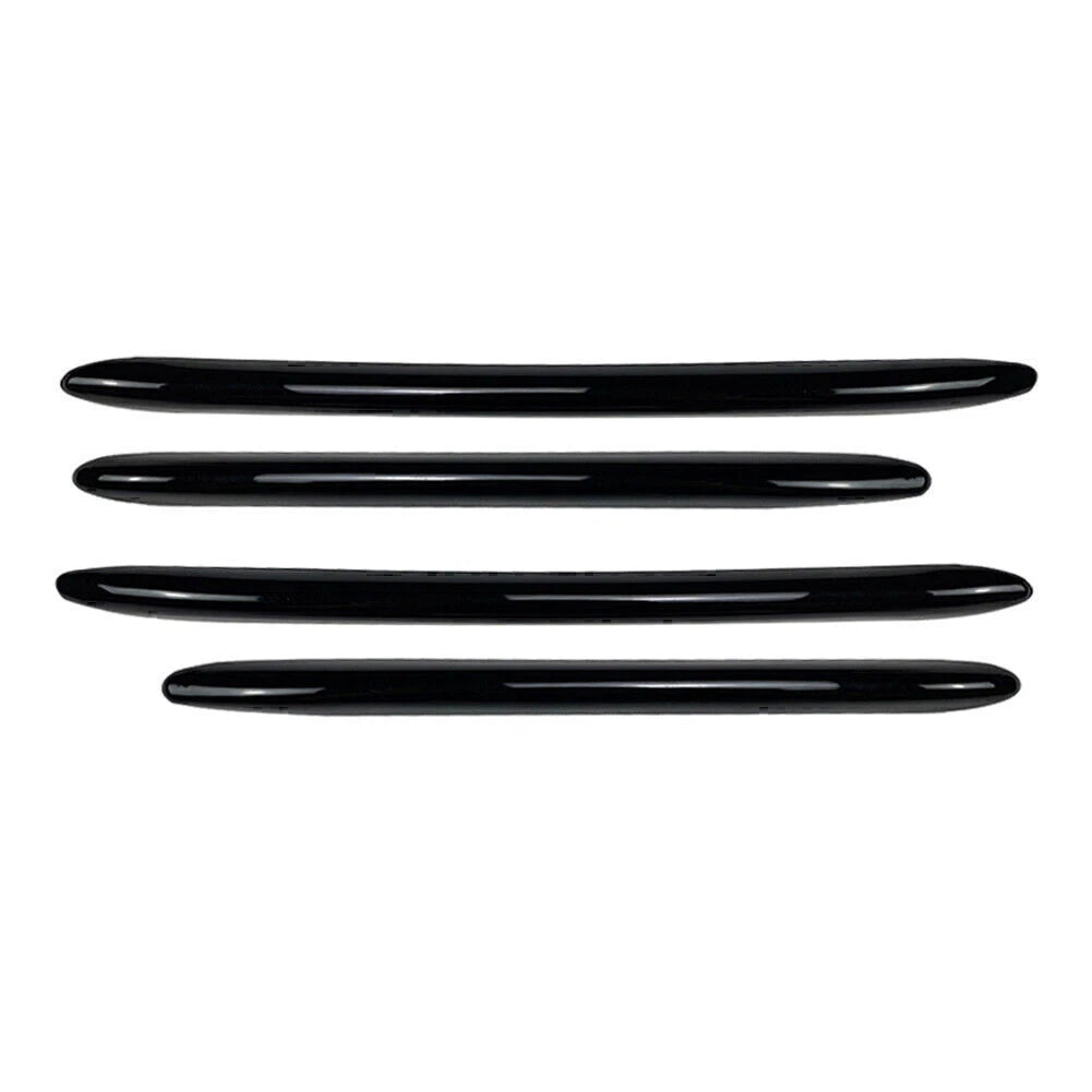 4 x ABS Front Bumper Splitter Fins for Mercedes Benz C-Class (2022-2023)