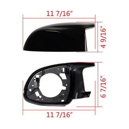 Wing Mirror Cover Caps & Support Ring Frames for BMW X3 G01, X5 G05 (2018-2023)