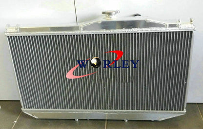 Aluminum Radiator + Fan for Toyota Camry SV20 SV21 SV22 1.8L 2.0L (87-92)