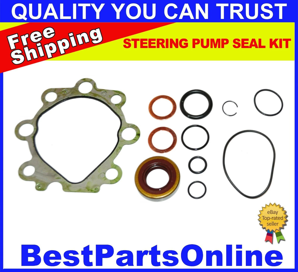 Power Steering Pump Seal Kit for Toyota Hilux (1995–2005)